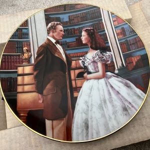 Gone With The Wind “A Declaration of Love” Plate